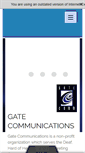 Mobile Screenshot of gatecommunications.org